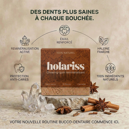 Holariss Remineraliserende Kauwgom (Kaneel)