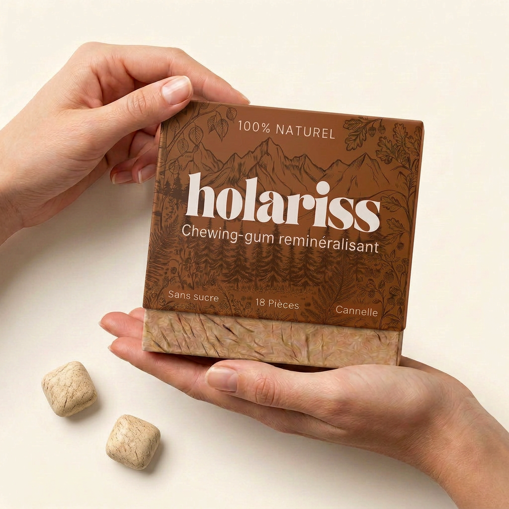 Holariss Remineraliserende Kauwgom (Kaneel)