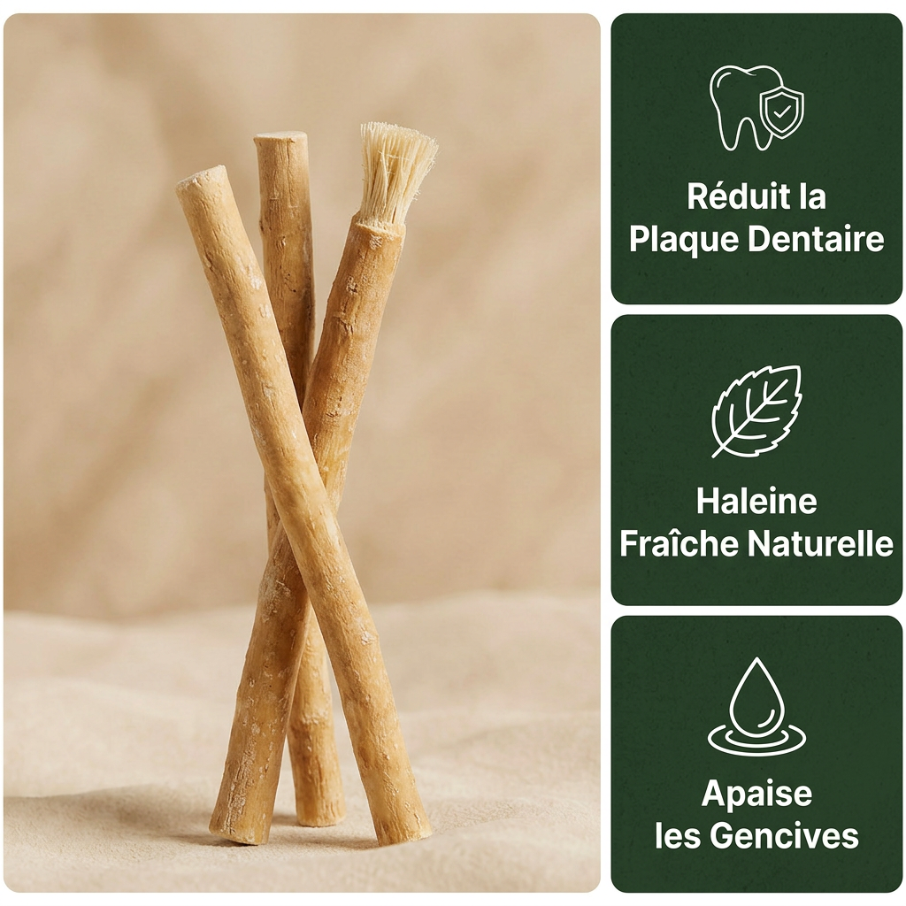 Miswak - Natuurlijke Tandenborstel (set van 3)