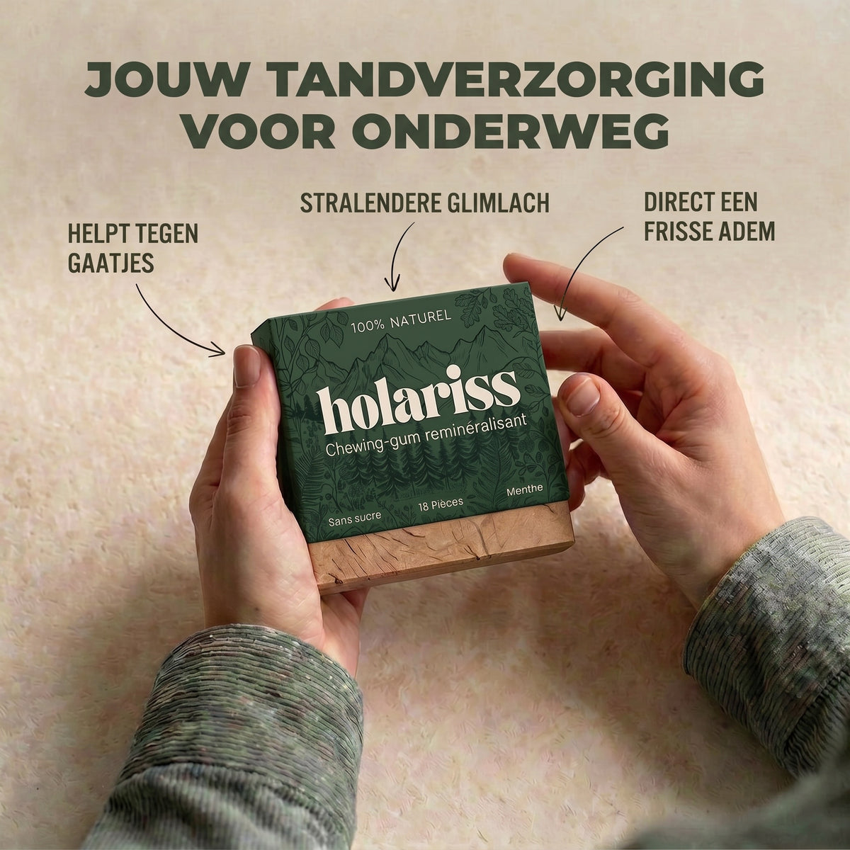 Holariss remineraliserende kauwgom 3