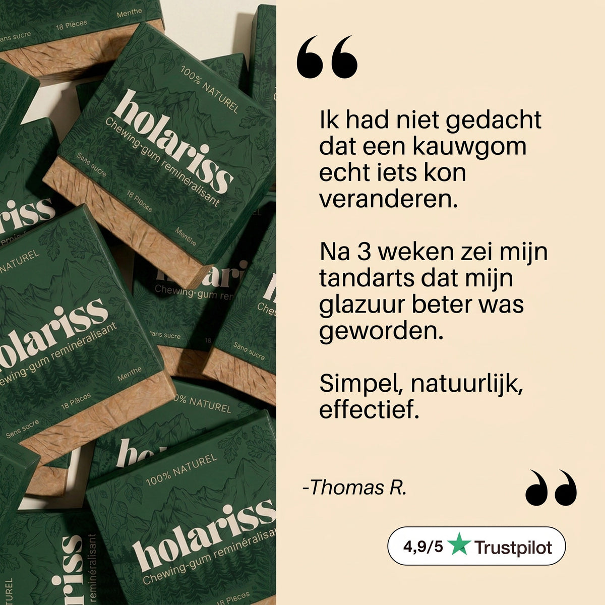 Holariss remineraliserende kauwgom 4